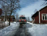 Verhuiswagen bij Hljeboda Skolan Grd maart 2004